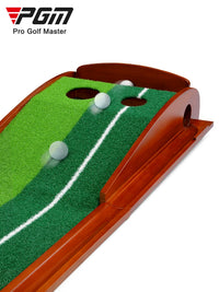 PGM Indoor Golf Putting Green with Putter and Accessories for Home Office Practice