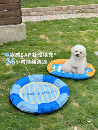 Pudding Sister Pet Cooling Mat for Cats and Dogs, Summer Ice Pad Bed