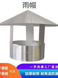 304 Stainless Steel Chimney Flue Pipe Elbow for Wood Stoves and Fireplaces, Thickened Ventilation Duct