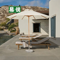 Outdoor Patio Umbrella with UV Protection, Windproof Sunshade for Beach, Pool, and Garden