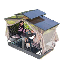 Outdoor Patio Garden Villa Terrace Iron Art 2-3 Seater Sofa Swing Hammock Rocking Chair