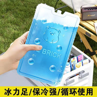 Reusable Ice Pack for Coolers and Food Preservation, 600-1300ML