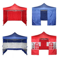 Outdoor Folding Tent Side Wall Windproof Rainproof Sunshade for Events and Markets