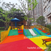 Stainless Steel Multi-functional Playground Slide for Schools, Kindergartens, and Communities