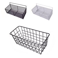Magnetic Hook Storage Basket for Pegboard Desk Organizer