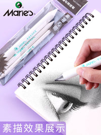 Maries C6823 Sketch Paper Blending Stumps Set for Artists and Students