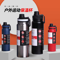 304 Stainless Steel Large Capacity Insulated Water Bottle for Outdoor Sports and Travel
