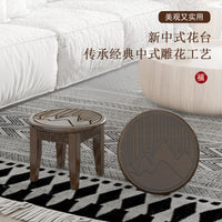 New Chinese Style Bamboo Plant Stand Indoor Outdoor Display Shelf