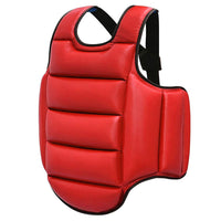 Thickened Reversible Karate Taekwondo Chest Protector for Adults and Kids, Boxing Training Soft Elastic Body Guard