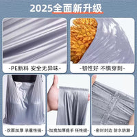Large Capacity Moving Storage Bags for Clothes and Quilts, Thickened Plastic Woven Organizer