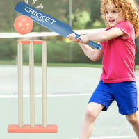 Kids Hockey Stick Toy Set Cricket Set Children's Plastic Outdoor Sports Game