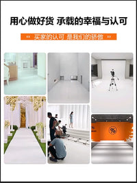 White PVC Waterproof Non-Slip Floor Mat for Commercial & Residential Use, Easy-Clean Large Area Carpet