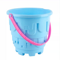 Kids' Large Beach Sand Toy Set with Castle Molds, Shovel, and Rake Tools for Boys and Girls
