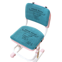 Kids Memory Foam Seat Cushion with Backrest for Posture Support