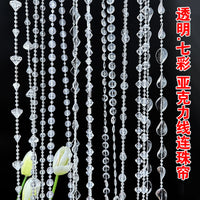 Acrylic Crystal Bead Garland for Wedding & Christmas Decor