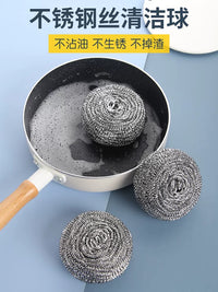 Large Stainless Steel Scouring Pads for Kitchen Cleaning