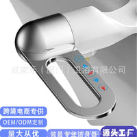 Easy-Install Smart Non-Electric Bidet Toilet Attachment, Cold Water Feminine Wash and Rear Wash Dual Spray Nozzle Toilet Seat Cover