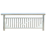 Galvanized Steel Garden Fence Panel for Landscaping and Property Demarcation