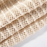 Cotton Diamond Mesh Fabric for Bags and Produce Totes