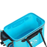 Portable Fishing Bucket Live Fish Box Foldable Thickened Water Container for Outdoor Fishing