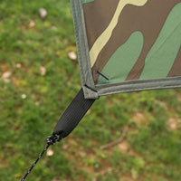 Lightweight Camouflage Camping Tarp Hammock Rain Fly and Picnic Mat