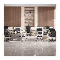Ergonomic Office Chair with Backrest for Comfortable Long Sitting, Home Office Staff Meeting Workstation Lift Chair