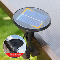 Outdoor Patio Garden Balcony Aluminum Solar Swing Chair Double Seat Rocking Chair Waterproof