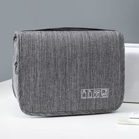 Travel Hanging Toiletry Bag for Men, Large Capacity Waterproof Dry Wet Separation Organizer