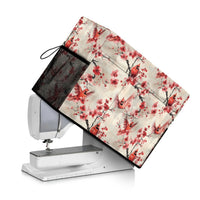 Sewing Machine Dust Cover with Custom Print Flannel Fabric