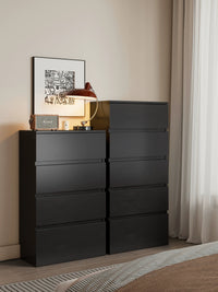 Modern Minimalist Slim Solid Wood Chest of Drawers for Bedroom Living Room Balcony, 25CM Narrow Storage Cabinet