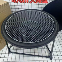 Outdoor Fire Pit BBQ Grill Table for Heating and Tea Ceremony