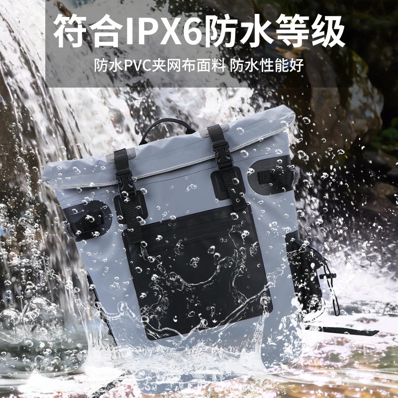 25L Outdoor Waterproof Insulated Backpack Cooler Bag for Camping Hiking Picnics Food Delivery