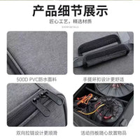 Outdoor Camping Storage Bag Oxford Cloth Waterproof Large Capacity for Gear, Gas Canisters, Tableware, Tools