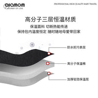Alamom Breast Milk Cooler Bag Insulated Lunch Bag for Work with Ice Pack Option