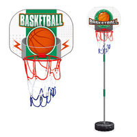 Portable Kids Basketball Hoop Set Adjustable Height Indoor Outdoor Sports Toy for Boys
