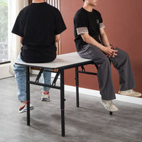 Foldable Height-Adjustable Dining Table for Small Spaces, Multifunctional Retractable Outdoor Stall Table