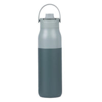 Large Capacity Portable Insulated Water Bottle with Straw - 304 Stainless Steel Vacuum Flask for Outdoor Sports