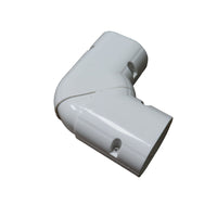 Air Conditioner Decorative Line Set Cover Kit, PVC Ducting for Mini Split and Central AC Units