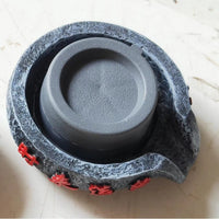Mini Millstone Water Feature Ornament for Aquariums and Bonsai