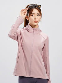 Unisex UPF 50+ UV Protection Hoodie Jacket for Summer Outdoor Sports