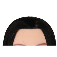 Hairdressing Mannequin Head for Styling Practice with Japanese Silk Hair
