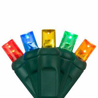 Commercial Grade 110V Outdoor 5mm Mini LED Christmas String Lights for Holiday Tree Decoration