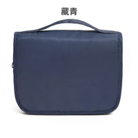 Portable Travel Toiletry Bag with Hook, Wet/Dry Separation, Cosmetic Organizer for Skincare