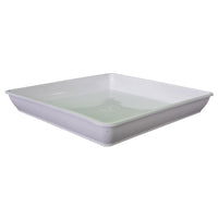 Square Plant Pot Saucer Drip Tray for Indoor Outdoor Plants, Waterproof Plastic Base for Small to Large Planters