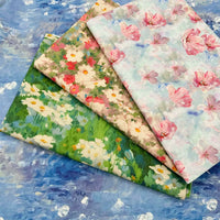 American Countryside Oil Painting Style Cotton Linen Tablecloth for Dining Table and Coffee Table Decor