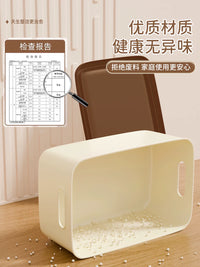 Desktop Storage Box with Lid for Snacks, Toys, and Sundries - Rectangular Organizer Bin