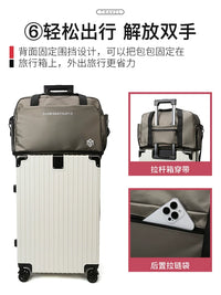 Lightweight Large Capacity Travel Duffel Bag for Men and Women, Business Trip, Gym, Sports