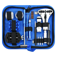 Watch Repair Tool Kit - 188 Piece Set for Band Adjustment, Case Opening, and Battery Replacement