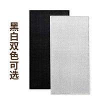 Magnetic Pegboard Wall Organizer with Hooks for Tools and Hardware Storage