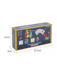 3D Spatial Logic Building Blocks for Kids, Educational Toy for Brain Training and Focus, Ages 3-6